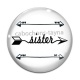 Cabochon Verre - sister