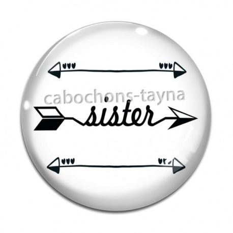 Cabochon Verre - sister