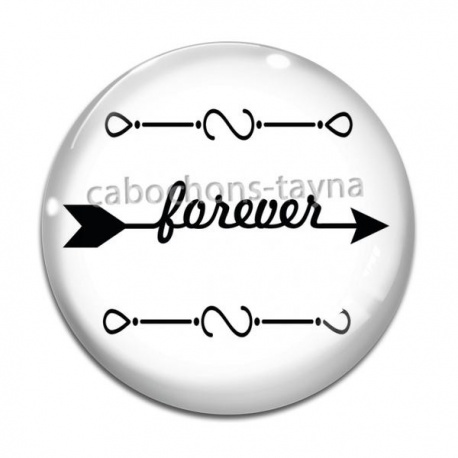 Cabochon Verre - forever
