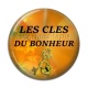 Cabochon Résine - clés clés du bonheur