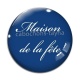 Cabochon Verre - maison de la fête