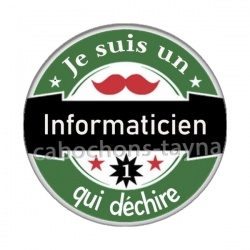 informaticien qui déchire