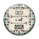 Cabochon Verre - créer c'est oser