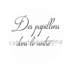 des papillons dans le ventre