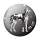 Cabochon Verre - chien