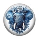 Cabochon Résine - éléphant