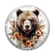 Cabochon Verre - ours