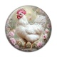 Cabochon Résine - poule