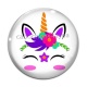 Cabochon Verre - licorne