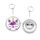 Porte clés décapsuleur - licorne