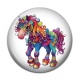 Cabochon Résine - cheval