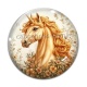 Cabochon Verre - licorne