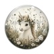 Cabochon Verre - licorne