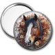 Miroir de poche - cheval