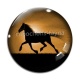Cabochon Verre - cheval