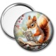 Miroir de poche - écureuil 