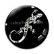 Cabochon Verre - salamandre