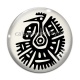Cabochon Verre - oiseau