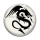 Cabochon Verre - dragon