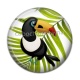 Cabochon Résine - toucan