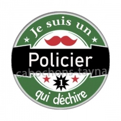 je suis un policier qui déchire