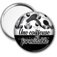 Miroir de poche - une coiffeuse formidable