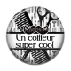Cabochon Résine - un coiffeur super cool