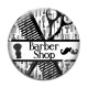 Cabochon Verre - Barber shop