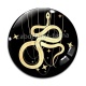 Cabochon Verre - serpent