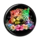 Cabochon Résine - léopard