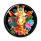 Cabochon Résine - girafe