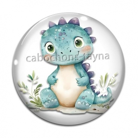 Cabochon Verre - dragon