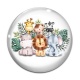 Cabochon Verre - animaux enfant