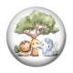 Cabochon Résine - animaux enfant