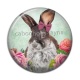 Cabochon Résine - lapin
