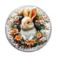 Cabochon Verre - lapin