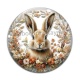 Cabochon Verre - lapin