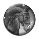 Cabochon Verre - cheval