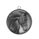 Pendentif Cabochon Argent - cheval