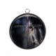 Pendentif Cabochon Argent - cheval