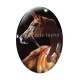 Cabochon Verre Ovale - cheval