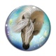 Cabochon Verre - licorne