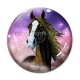 Cabochon Verre - cheval