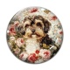 Cabochon Verre - chien