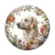 Cabochon Verre - chien