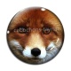 Cabochon Verre - renard
