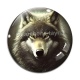 Cabochon Verre - loup
