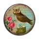 Cabochon Résine - hibou