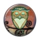 Cabochon Résine - hibou
