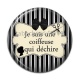Cabochon Résine - je suis une coiffeuse qui déchire
